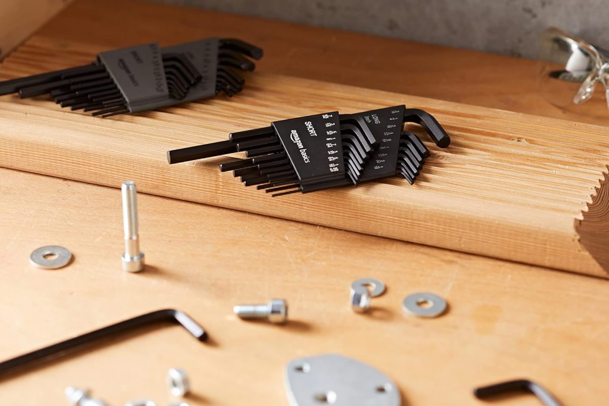 amazon basics 36-Piece Allen Wrench/Hex Key Set - Inch/SAE and Metric - Image 5