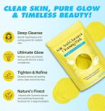 Kojic Acid and Turmeric Cleansing Pads for Dark Spots, Skin Brightening & Acne Prevention, with Vitamin B5, Vitamin C, Turmeric Infused Foaming Exfoliating Pads, for Face for All Skin Types -60PCS (Pack of 1 (60Pcs)) - Image 5