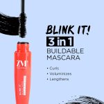 ZM Zayn & Myza Blink It Mascara - 12hr Lasting, Smudge Proof & Water Resistant Formula I 3 in 1 - Curling, Lengthening & Volumizing Mascara I Cruelty & Paraben Free, 6 ml - Image 3