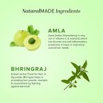 Khadi Natural Amla & Bhringraj Shampoo | Smoothes & Softens Hair | SLS & Paraben Free | Powered by Botanicals | Suitable for All Hair Types | 310ml - Image 5