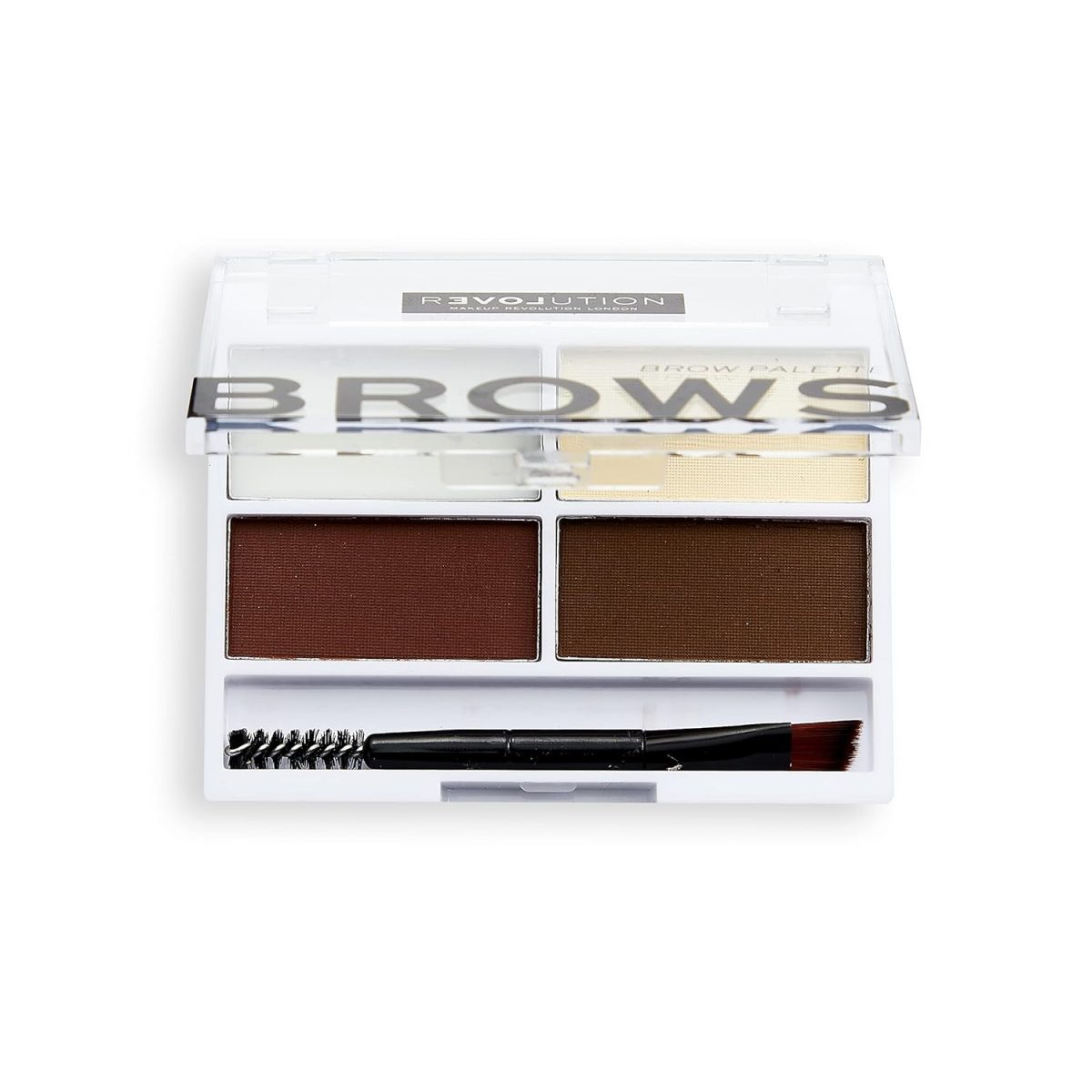 Makeup Revolution Colour Cult Brow Palette Dark (Brown) - Image 3