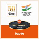 Bathla Advance 5-Step Foldable Aluminium Ladder for Home | Heavy Duty & Anti-Slip Steps | 5 Year Manufacturer Warranty | with Sure-Hinge Technology (Orange) - Image 8