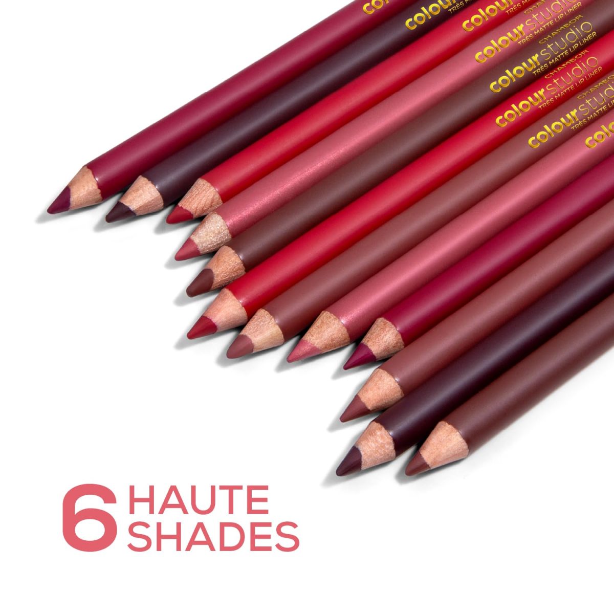 Chambor Colour Studio Tres Matte Lip Liner - 1.14 gms - 22 Rubie Rue - Image 6