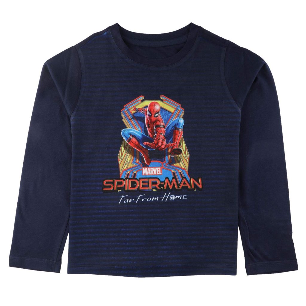 Marvel Spiderman by Wear Your Mind Boys Long Sleeve Top