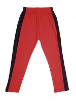 IndiWeaves Girls Cotton Full Sleeve Printed T-Shirts and Cotton Capri 3/4 Pants (Magenta,Maroon,Red,Magenta,Yellow,8-9 Years) Pack of 5 - Image 4