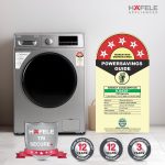 HAFELE AMARA 8 kg 5 Star, Premium Fully Automatic Front-Load washing machine engineered using German technology, comes with Steam Shield and Hexa Wash Design - Image 8