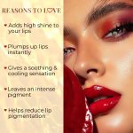 Just Herbs Lip Honey Plumping Gloss with Plant Vitamin C & Peppermint Oil (Honey Dew, 4 ml) - Image 7