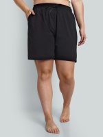 CUPID Plain Comfortable Plus Size Barmunda/Shorts for Sports, Yoga, Daily Use Gym, Night Wear, Casual Wear for Girls - Image 2