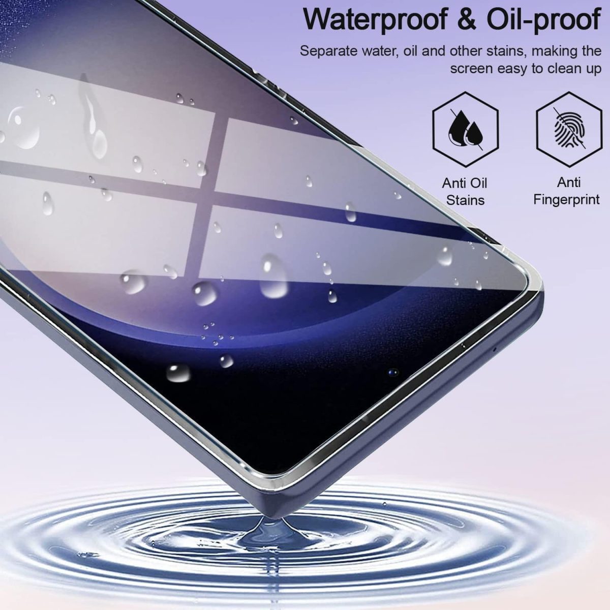 OpenTech® Military-Grade Tempered Glass Screen Protector Compatible For Samsung Galaxy M35 5G (6.6 Inches) With Edge To Edge Coverage And Easy Installation Kit - Image 4
