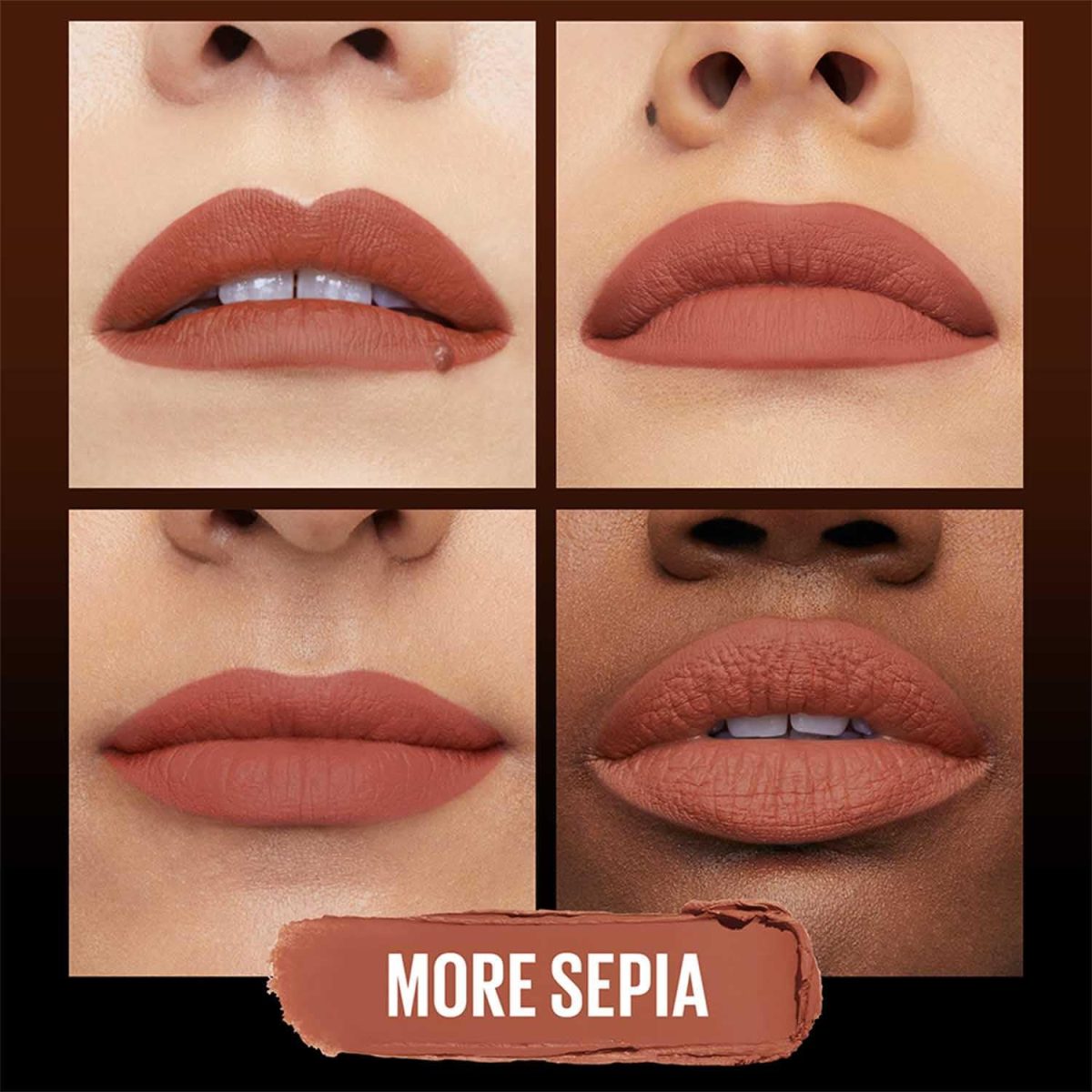Maybelline New York Color Sensational Ultimatte Lipstick, More Sepia, 1.7g - Image 3
