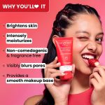 Dot & Key Strawberry Brightening Moisturizer | Niacinamide, Peptides & Hyaluronic Acid, Non-sticky, Brightens Skin, Intense Moisturization | Non-Comedogenic & Fragrance Free, Lightweight | 80g - Image 2
