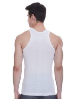 Rupa Jon Men's Scented 3P Wht Vest Plain (Pack of 3) (RJNJNVSNRN3P02085_White_85 CM) - Image 4