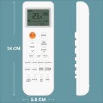 Zieva Compatible For O General Ac Remote Replacement For 1, 1.5, 2 Ton Split/Window Air Conditioner - Please Match The Original Remote (Ac 252 A),White - Image 6