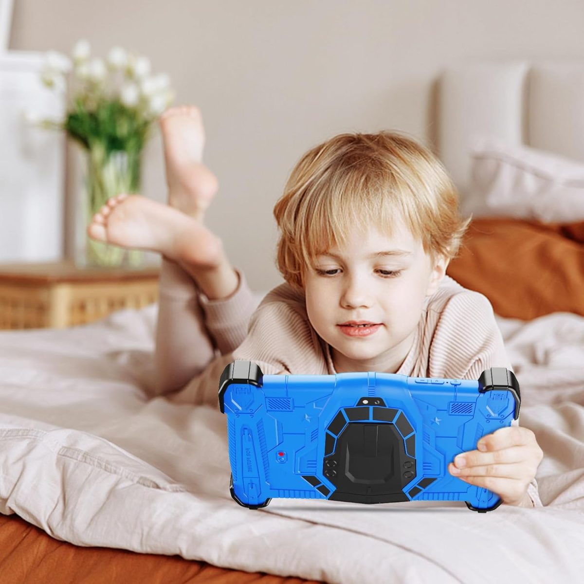 Fivahiva Kids Tablet 7-Inch, 64GB, 1GB RAM, Blue,Wi-Fi, Octa-Core Processor, Ad-Free Content, Parental Controls, Iwawa Learning Games, 2025 Model - Image 9