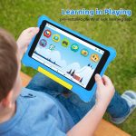 Cheerjoy Kids Tablet 7",Android 12 Tablet For Kids,32GB ROM 128GB Expand,Parental Control,Kids Software Pre-Installed, Dual Camera,Android Learning Tablet Bluetooth With Proof Case For Toddlers(Blue) - Image 6