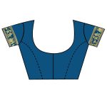 RATNAVALI Women's Bengal Baluchari Banarasi Silk Saree With blouse piece - Image 6