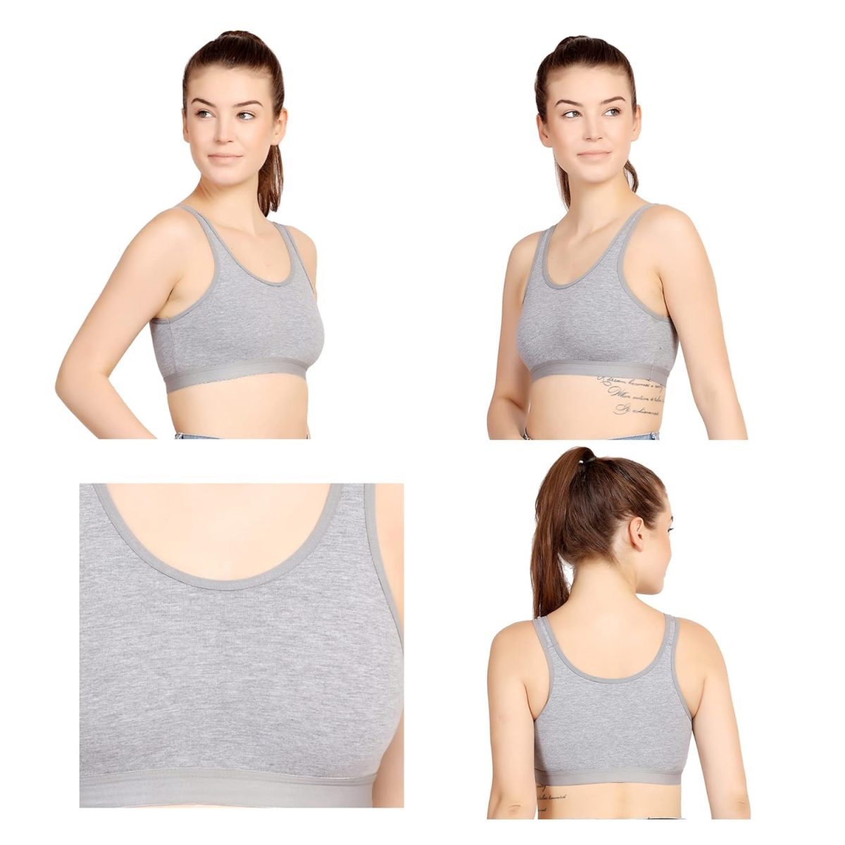 STOGBULL Sports Bra Combo Pack for Gym Yoga Exercise Running Workout Regular Daily use - Image 2