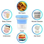 SPROUT SeMi AuToMaTiC FoLdInG 9L SmAlL MiNi WaShInG MaChInE WiTh DrYeR DeEp CLeAnInG FoR UnDeRwEaR WaShINg MaChInE5 - Image 5