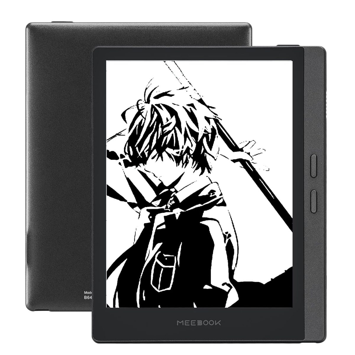 MEEBOOK M7 e-Book Reader | 6.8" 300PPI HD E-Ink Screen eReader | Cold/Warm Light | Android 11 | Support Google Play Store | Speaker/OTG/Type C | Micro SD Card Slot | 3GB+32GB | Gray|
