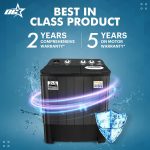 OG Star 7.5 kg Semi-Automatic Top Load Washing Machine (OSA7500/Black & Grey/2025) - Image 11