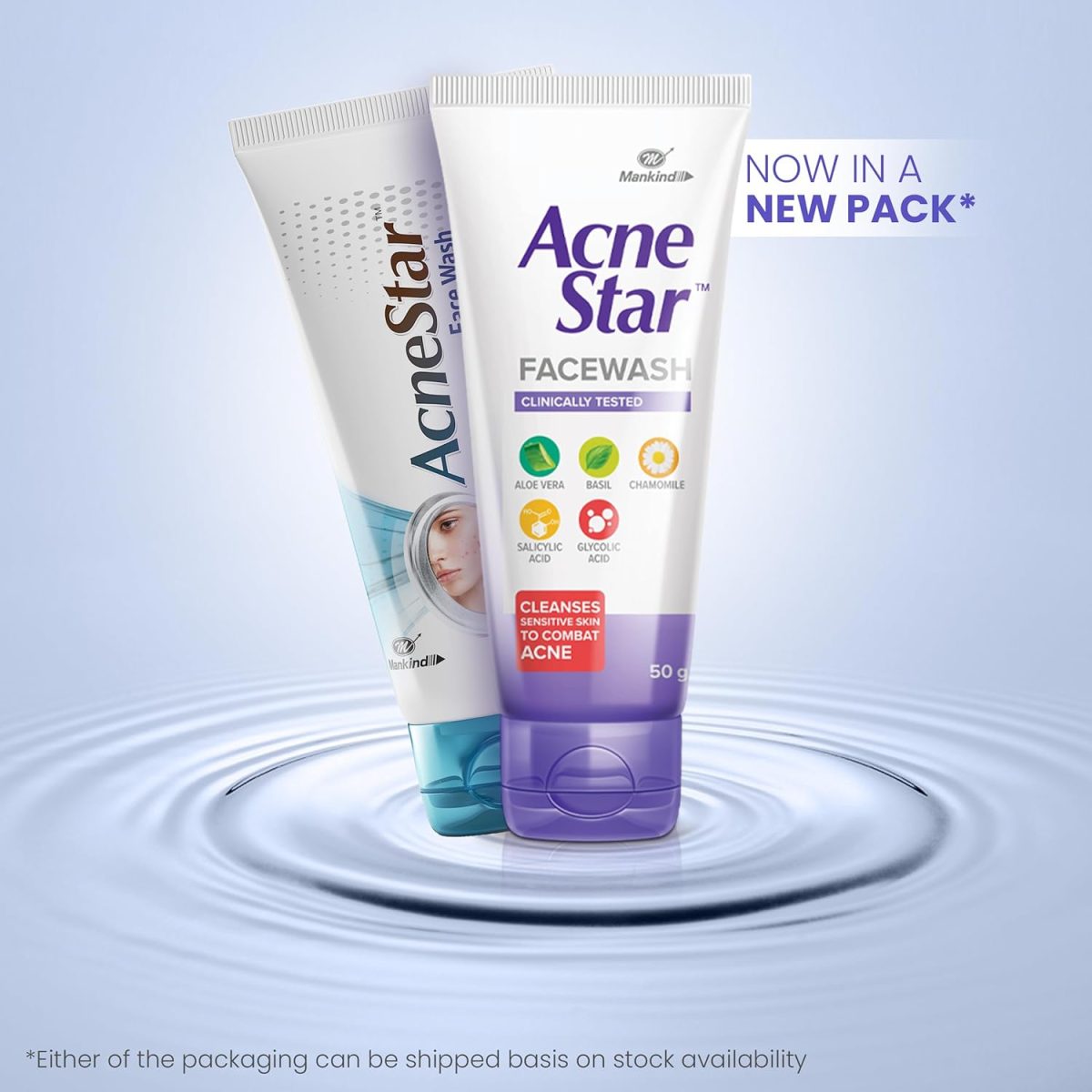 Acnestar Mankind Unisex Face Wash - (50 Gr, 2 Pc) - Image 2