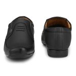 Stylelure Men's Synthetic Leather Black Formal Shoes for Men - Image 4