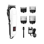Concepta Hair Trimmer for Men Hair Cutting – Rechargeable Beard Trimmer for Man – Waterproof Shaver with USB Charging & 4 Combs for Hairs , Beard And Moustaches - Cordless Hair Trimmer