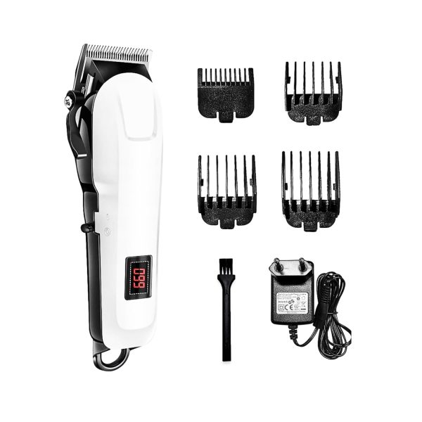 Concepta Hair Trimmer for Men Hair Cutting – Rechargeable Beard Trimmer for Man – Waterproof Shaver with USB Charging & 4 Combs for Hairs , Beard And Moustaches - Cordless Hair Trimmer