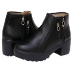 XE Looks 100% Vegan Leather Trendy & Attractive Boots for Women - Image 9