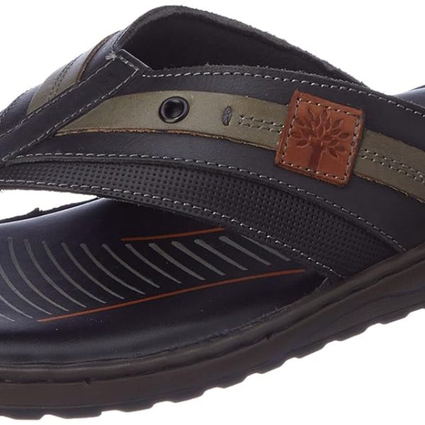 Woodland Men's Leather Slippers