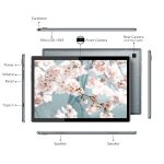 DOMO Slate SLP9 Tablet, 10.1 Inch IPS LCD, 4G Volte, LTE, 4GB RAM, 64GB Inbuilt Storage, 512GB Expandable, Dual SIM, GPS, Bluetooth (Grey) - Image 4