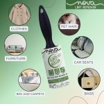 NOVA LINT REMOVER Lint Roller For Clothes Pet Hair Fur Remover From Clothes Lint Remover For Clothes Lint Remover Roller With Cover| 3 Refill (10 Cm) X 60 Sheets = 180 Sheets | - Image 3