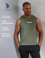 U.S. POLO ASSN. Men's Cotton Regular Fit Vest - Image 2