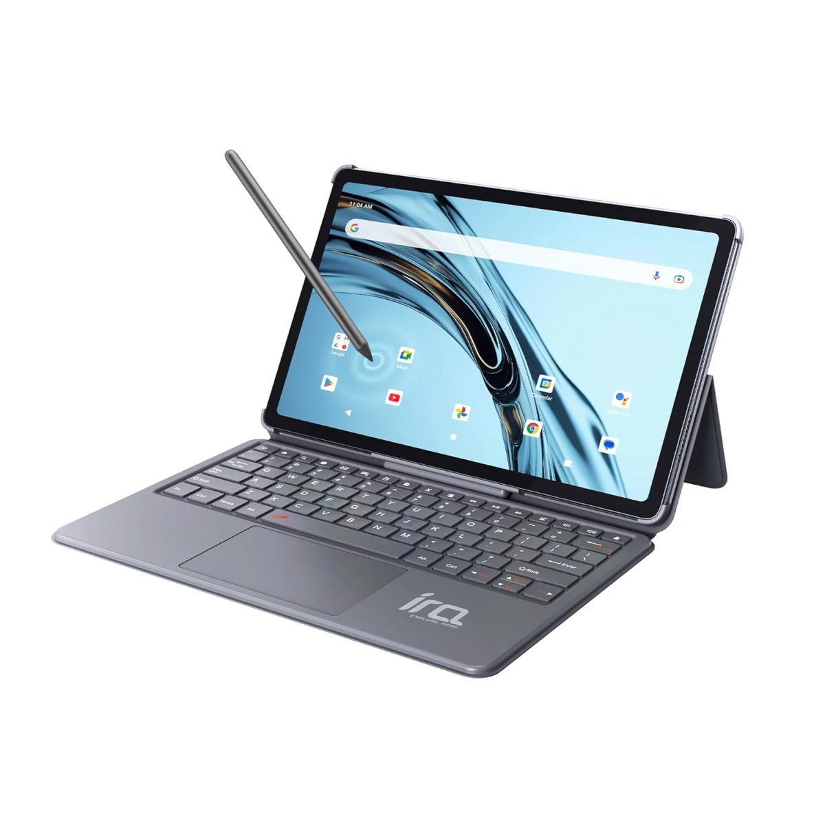 IRA Duo Pro 5G | 12" Tablet + Keyboard + Stylus Pen | 8GB RAM 128GB ROM | Wi-Fi + 5G | 2.2Ghz Octa-Core Processor | Accessories (Adapter, USB Cable, Carry Case, Ear Phone)
