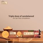 Santoor Royal Sandal Detan Pack | 3 Soaps (150g Each) + Free Serum (15ml) + Free Face Pack (20g) | 100% Sandalwood Oil & Powder | 3-Step Natural Detan | Reduces tan, Improves complexion, Even Skin Tone & Glow - Image 11
