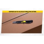 STANLEY STHT10323-800 18 mm Plastic Slide Lock Snap-Off Knife for Home & Professional Use, YELLOW & BLACK - Image 4