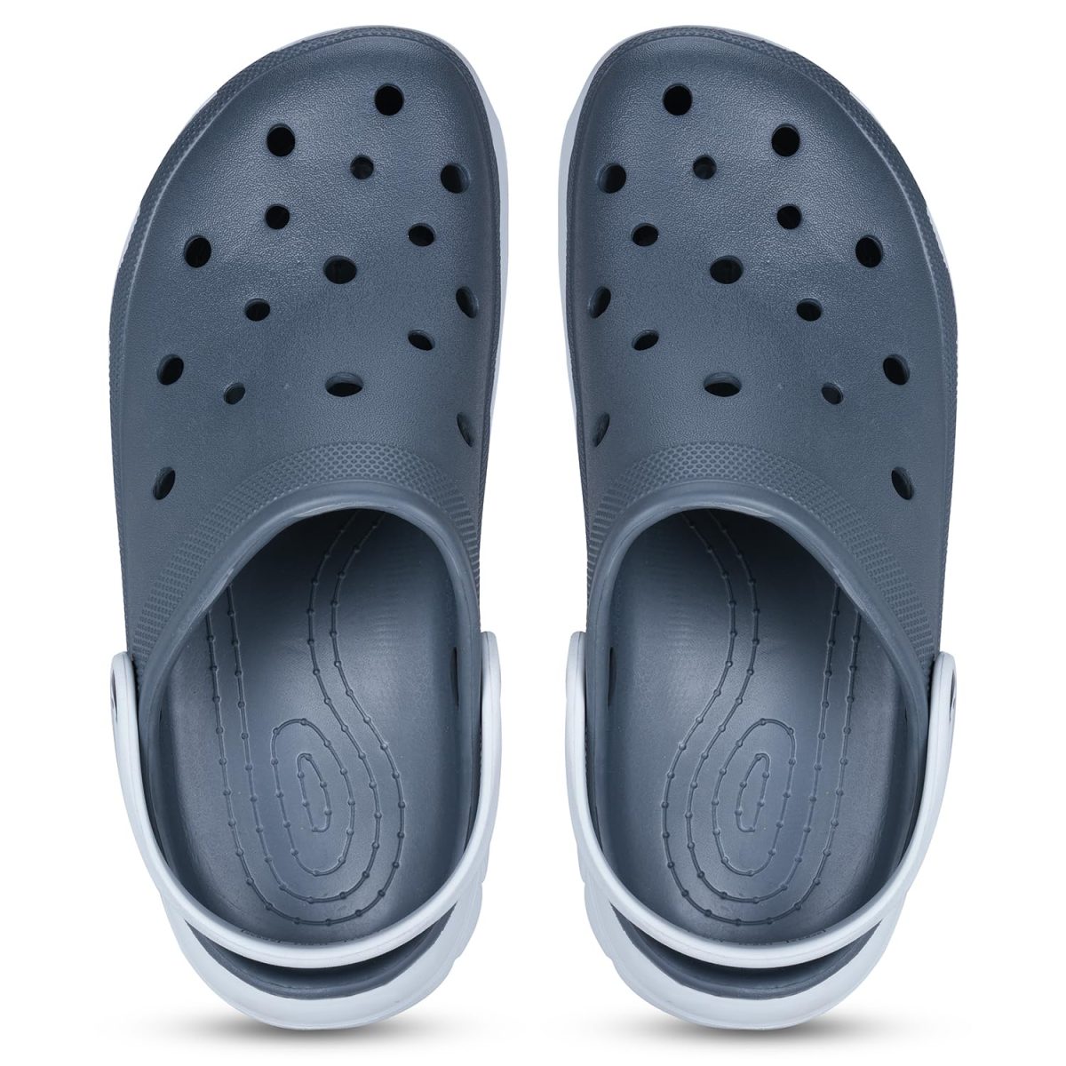 DOCTOR EXTRA SOFT Men's Double Color Comfy Casual Sports Clogs/Sandals with Adjustable Back Strap for Adult| Comfortable & Lightweight| Stylish & Anti-Skid|Waterproof Daily Use Mules Gents/Boys D-551 - Image 4