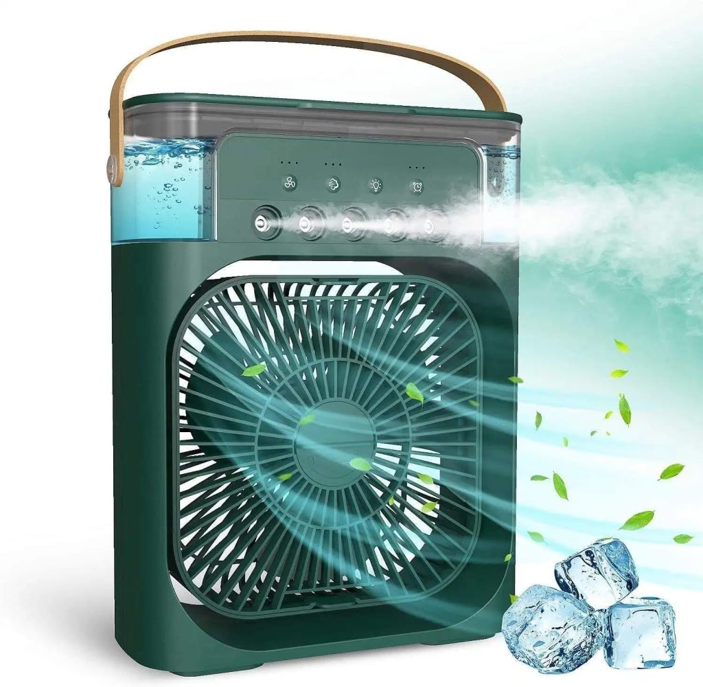 ORTOLY MiNi CoOlEr FoR RoOm CoOlInG MiNi CoOlEr AiR CoOlEr PoRtAbLe AiR CoNdItIoNeRs FoR HoMe OfFiCe CoOlEr 3 In 1 CoNdItIoNeR MiNi CoOlEr HoMe CoOlEr H0UsE