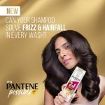 Pantene Advanced Hairfall Solution, 2in1 Hairfall Control Shampoo + Conditioner, Pack of 1, 180ML, Pink - Image 4