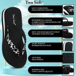 Women Slipper Stylish Comfortable Lightweight Soft Flaxsible Casual Flip Flop/Girls fancy chappal_BZR-P_GN-016 - Image 5