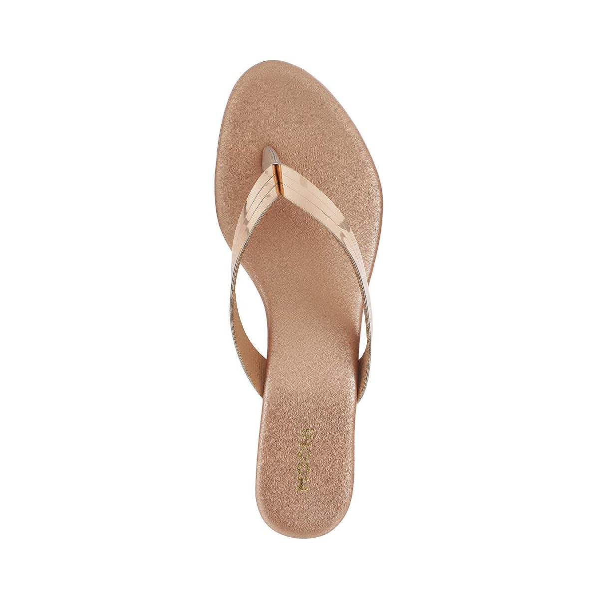 Mochi Women's Faux Leather Block Heel Fashion Sandals - Image 4