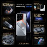 TECNO Pova 5 Pro 5G (Silver Fantasy, 8GB RAM,128GB Storage)| Segment 1st 68W Ultra Fast Charging | India's 1st Multi-Colored Backlit ARC Interface | 50MP AI Dual Camera | 6.78”FHD+ Dot-in Display - Image 2