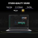 ASUS ROG Strix G16,Intel Core Ultra 9 275HX Gaming Laptop(RTX 5070-12GB/140W TGP/32GB/1TB/2.5K QHD+/16"/240Hz/Windows 11/M365 Basic (1Year)*/Office Home 2024/Eclipse Gray/2.65 Kg) G615LR-S5190WS - Image 12