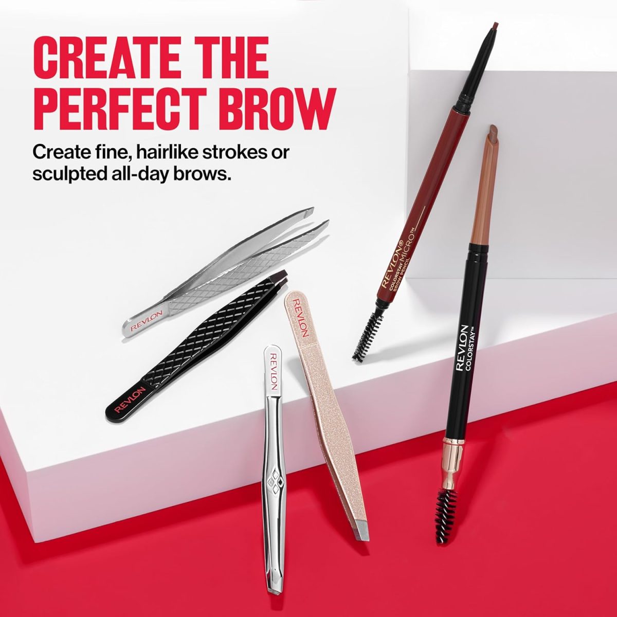 Revlon ColorStay Brow Pencil, Dark Brown - Image 4