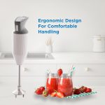 BOSS E111 Portable Hand Blender 180 Watt | Easy to Clean and Store | ISI-Marked, Grey - Image 6