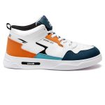 ASIAN Men's White Casual Sneaker Hi-Neck Shoes with Synthetic Upper Lightweight Comfortable Mid Top Sneaker Shoes for Men's & Boy's Boston-13 - Image 6