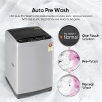 LG 8 Kg 5 Star Smart Inverter TurboDrum Fully Automatic Top Loading Washing Machine (T80SPSF1Z, Punch + 3, 2023 Model, Middle Free Silver) - Image 9