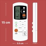 ZIEVA Compatible with Lloyd AC Remote Replacement for 1, 1.5, 2 ton Split/Window Air Conditioner - Please Match The Original Remote (AC 39) - Image 4