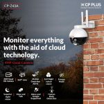 CP PLUS 4MP Wi-fi Full Color Outdoor Smart Security Camera | 360˚ with Pan & Tilt | Two Way Talk | Human Detection | Night Vision | Supports SD Card (Up to 128 GB) | Alexa & OK Google - CP-Z43A - Image 2
