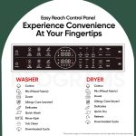 LG WashTower 13 Kg /10 Kg with AI Direct Drive & DUAL Inverter Heat Pump, Fully Automatic Front Load Washing Machine and Dryer (FWT1310BG) with Wi Fi & Central Control Panel Natural Beige & Green - Image 4